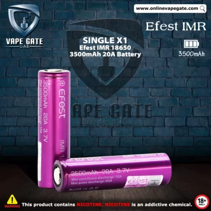 Efest IMR 18650 3500mAh 20A Battery