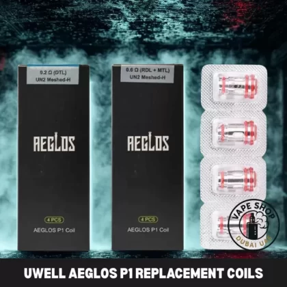 UWELL Aeglos P1 Replacement Coils (4 PCS) in Dubai, UAE - Vapeshopdubaiuae