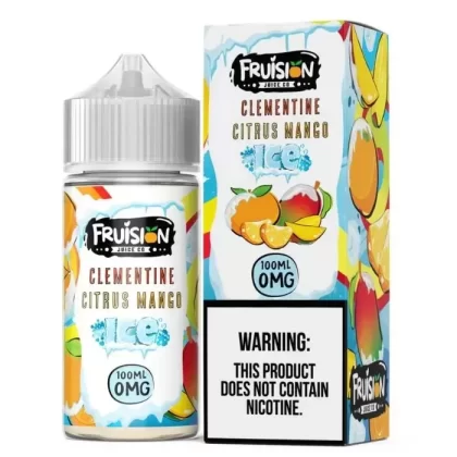 Clementine Citrus Mango Ice E-Liquid by Fruision - Size#100ml~Nicotine#0MG>3MG>6MG