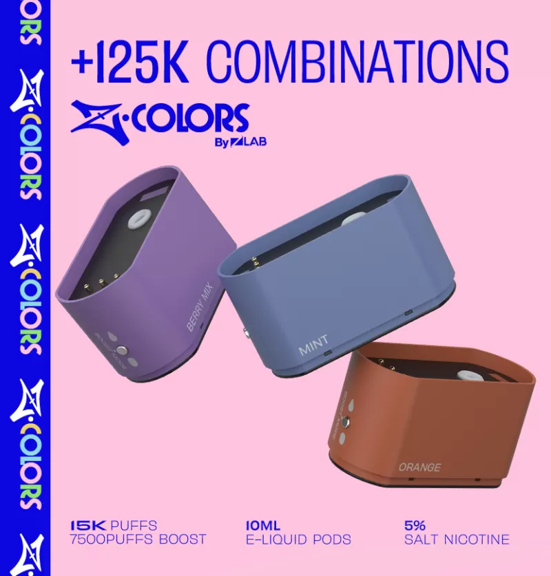 ZColors By ZLab 15K Disposable Pod - 15000 Puff - Cake