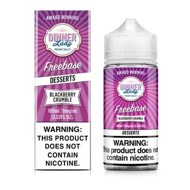 Blackberry Crumble Dinner Lady TFN 100mL