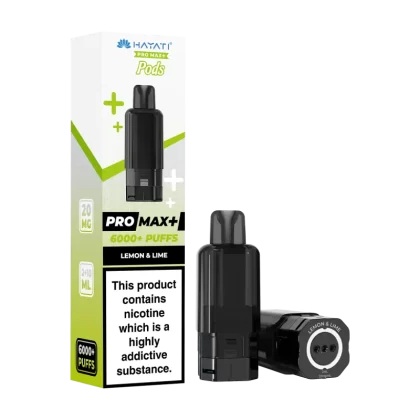 Lemon & Lime Hayati Pro Max+ Refill Pack - 5mg - Vape Product (2F6F99)