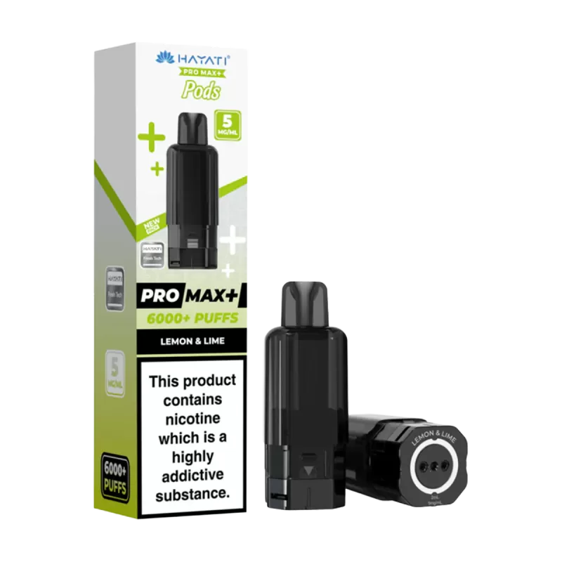 Lemon & Lime Hayati Pro Max+ Refill Pack - 5mg - Vape Product (2F6F99) - Image 3