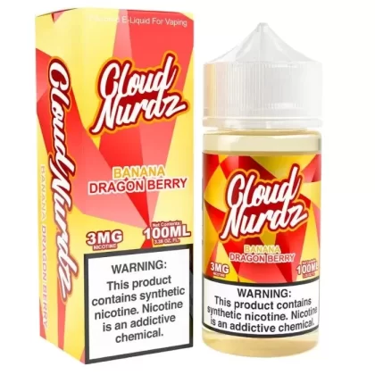 Banana Dragon Berry E-Liquid by Cloud Nurdz - Size#100ml~Nicotine#3MG>6MG