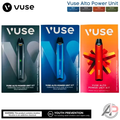 Vuse Alto Power Unit Device - Blue, Green