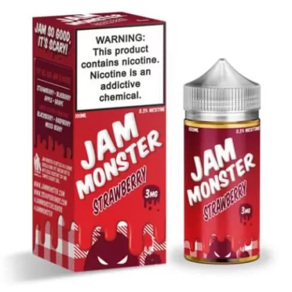 Jam Monster Strawberry 100ml - Vape Product; Vape Product, Vape Product