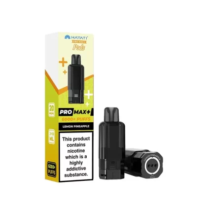 Hayati Pro Max Plus Lemon Pineapple Prefilled Pod + Refill - Ecigdepot