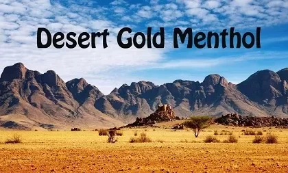 Desert Gold Menthol Premium E-Liquid