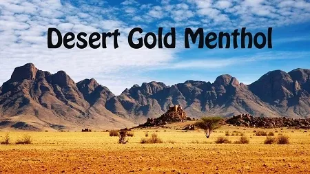 Desert Gold Menthol Premium E-Liquid