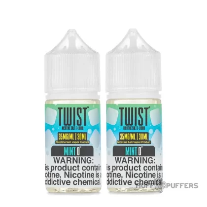 Twist Salt – Mint 0° (Arctic Cool Mint) 60mL - Nicotine Strength#35mg>50mg