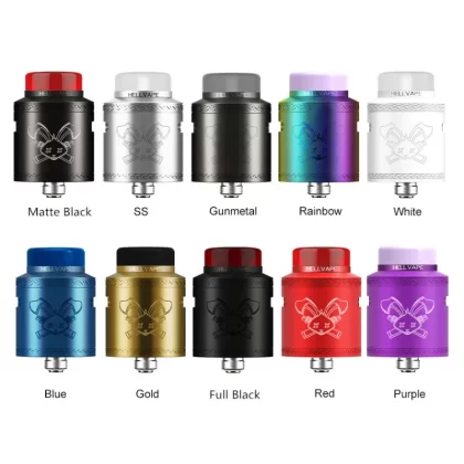 Hellvape Dead Rabbit V2 RDA Atomizer - GunMetal