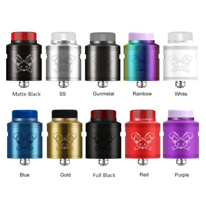 Hellvape Dead Rabbit V2 RDA Atomizer - GunMetal
