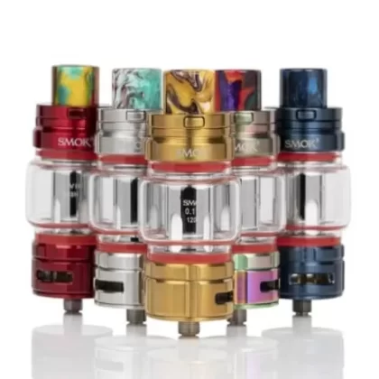 Smok TFV16 Mesh Sub Ohm Tank - Black, Red (10A0A3)