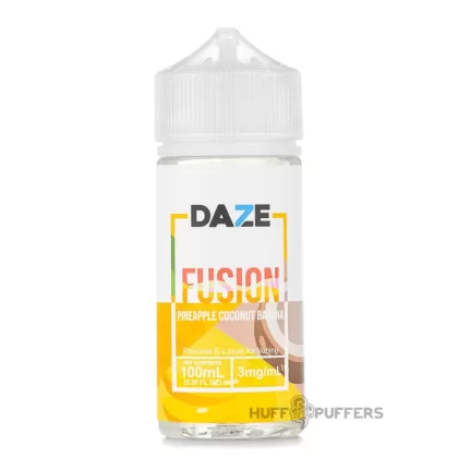 Daze Fusion – Pineapple Coconut Banana 100mL - Vape Product, Vape Product