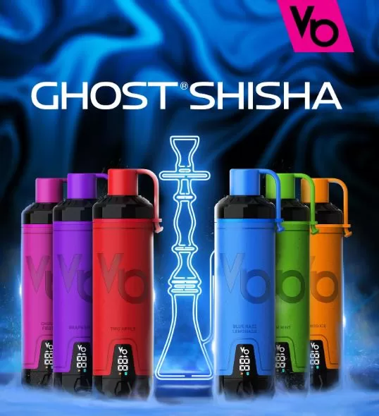 Vapes Bar Ghost Shisha Disposable Vape (15,000 PUFFS) - Mango Ice / 5 mg - Image 2