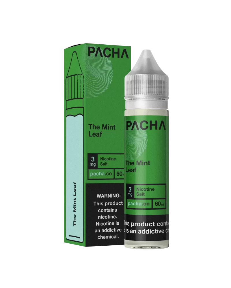 PACHAMAMA - The Mint Leaf (Honeydew Berry Kiwi) - 60ML E-Liquid - 3MG