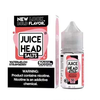 Juice Head Salts - Watermelon Strawberry - 30ML E-Liquid - 50MG