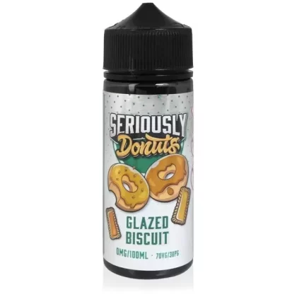 DOOZY SERIOUSLY DONUTS GLAZED BISCUIT 100ML SHORTFILL E-LIQUID