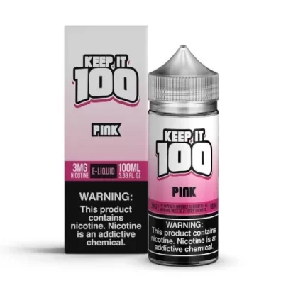 Keep It 100 E-Liquid – Pink 100ml - Vape Product; Vape Product, Vape Product