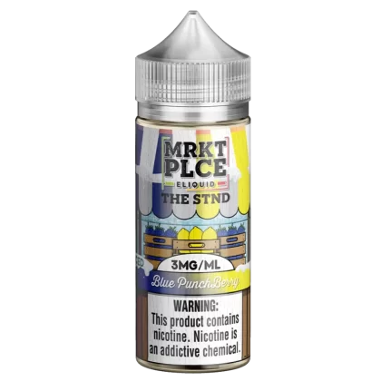 MRKTPLCE - “THE STND” ICED Blue Punch Berry - 100ML E-Liquid - 3MG