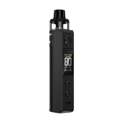 VooPoo Drag H80S Vape Kit - Choose#Black>Brown>Golden>Grey Carbon Fiber>Plum Red>Red