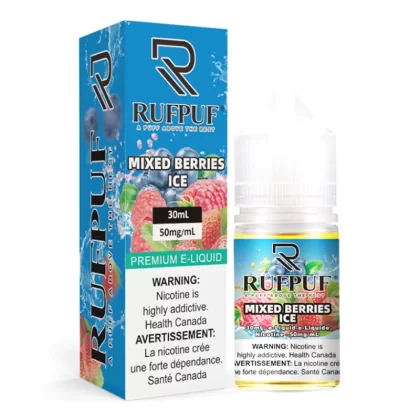 RufPuf Mixed Berry Ice Nic Salt – 30ml - Vape Product, Vape Product