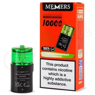 Kiwi Passionfruit Guava Memers Wukong V10000 Refill Pack