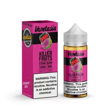 Killer Fruits Straw Guaw by Vapetasia Tobacco-Free Nicotine Series E-Liquid