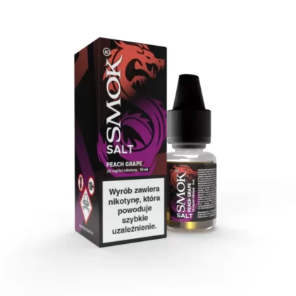 Liquid Smok Salt 10ml 20mg Peach Grape