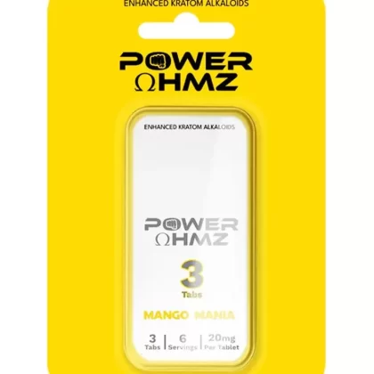 Mango Mania Power 7OHMZ Enhances Kratom Alkaloids 3ct - Vape Store
