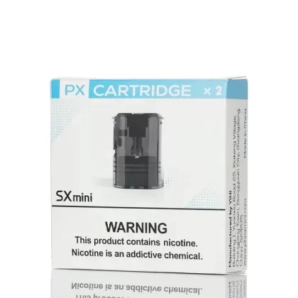 SXmini PX Replacement Pods - P15 1.2ohm SS316L, P20 0.8ohm SS316L