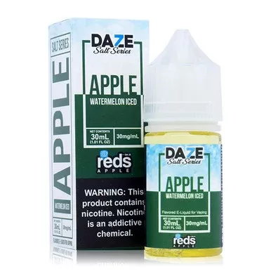 Reds Watermelon Iced by 7 Daze Salt E-Liquid