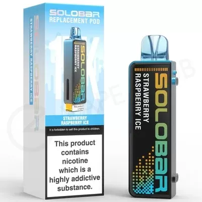 Strawberry Raspberry Ice Solobar Boost Refill Pack