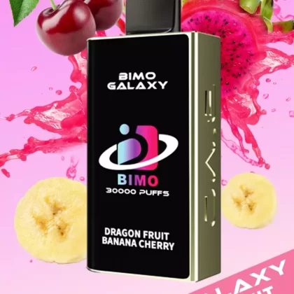 BIMO Galaxy 30000 Puffs – Dragon Fruit Banana Cherry - Ozvapeone