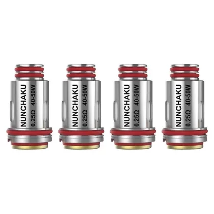 UWELL Nunchaku 0.25 Ohm Claptonized A1 Replacement Coils (4-Pack) – Optimal Flavour & Cloud Production