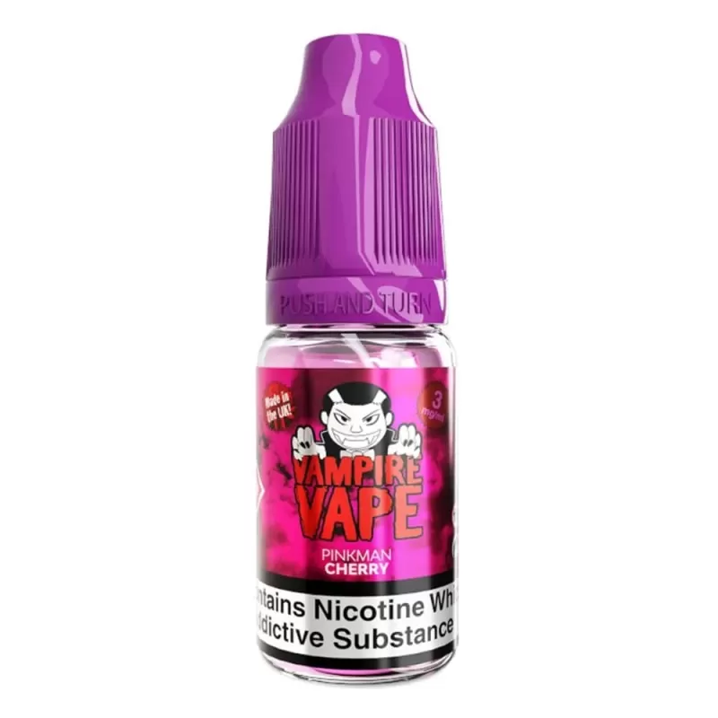 Pinkman Cherry E-Liquid by Vampire Vape (10ml) - 0mg