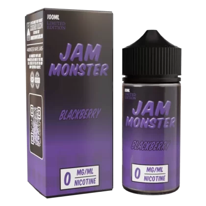 Jam Monster - Blackberry - 100ML E-Liquid - 0MG