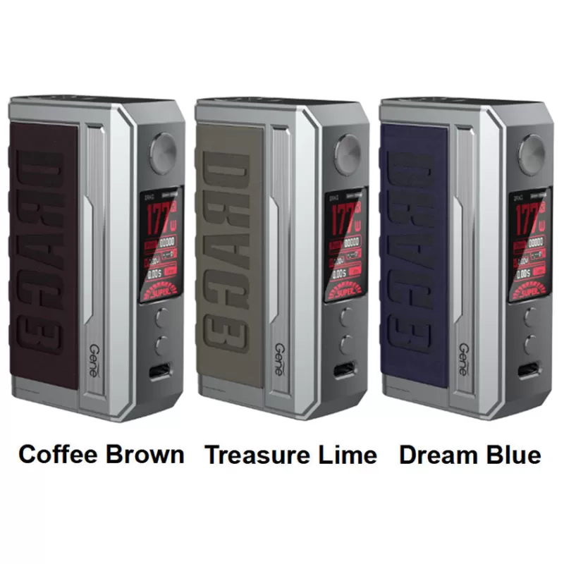 VOOPOO DRAG 3 TC Box MOD 177W - Grey - Image 3