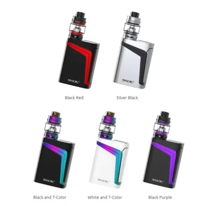 SMOK V-Fin 160W TC Kit With TFV12 Big Baby Prince Tank 8000mAh & 6ML - Silver Black / Standard Edition