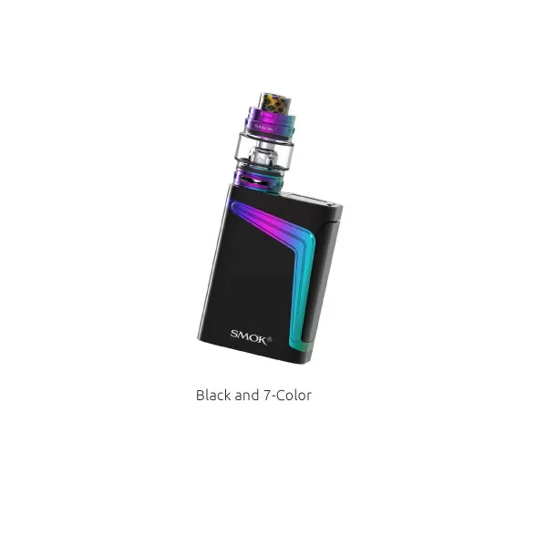 SMOK V-Fin 160W TC Kit With TFV12 Big Baby Prince Tank 8000mAh & 6ML - Silver Black / Standard Edition - Image 2