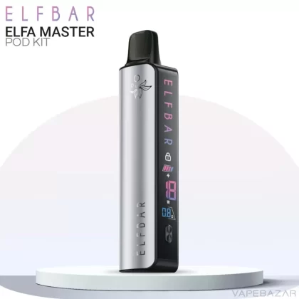 Elf Bar ELFA Master – Lunar Silver - Pod Kit / Elf Bar / 850 mAh / 2ml / USB-C