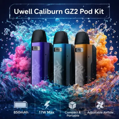 Uwell Caliburn GZ2 Pod Kit - Red - Vapeciga