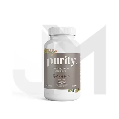 Purity 1200mg Full-Spectrum High Potency CBD Capsules – 60 caps