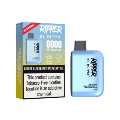 Ripper Boujee Blackberry Raspberry Ice Disposable Vape 50mg – 6000Puffs