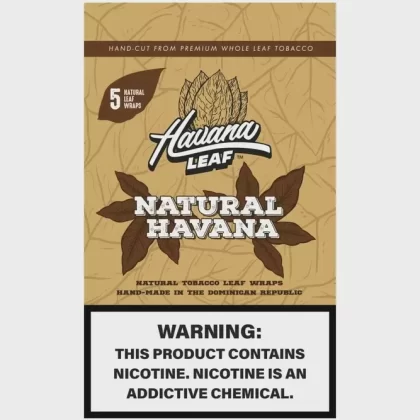 Havana Leaf Wraps 5pk - BANANA CREAM, chocolate stout (C0B7CE)
