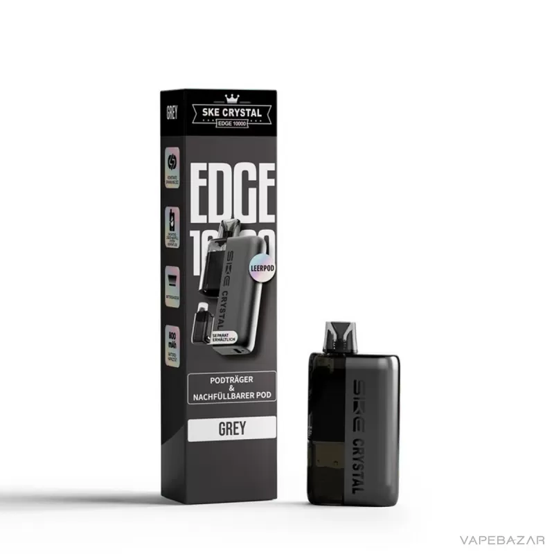SKE Crystal Edge 10k – Akku – Grey - Pod Kit - Image 2
