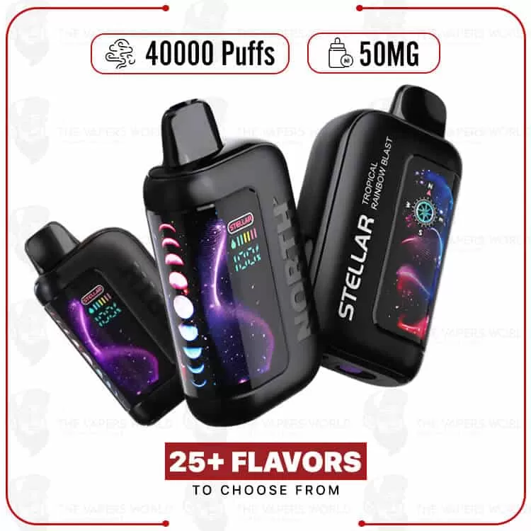 North Stellar Dark Moon Edition 40K Disposable - Thevapersworld