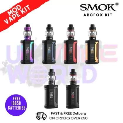 Smok Arcfox 230W Vape Kit + 2x FREE Batteries