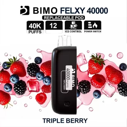 BIMO Felxy 40000 Pod – Triple Berry - Ozvapeone