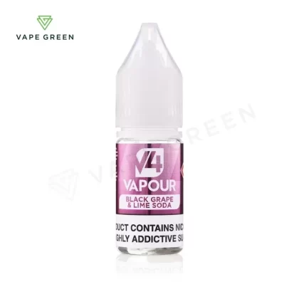 Black Grape & Lime Soda 50/50 E-Liquid by V4 Vapour